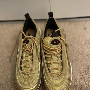 Nike Gold Sneakers brand new